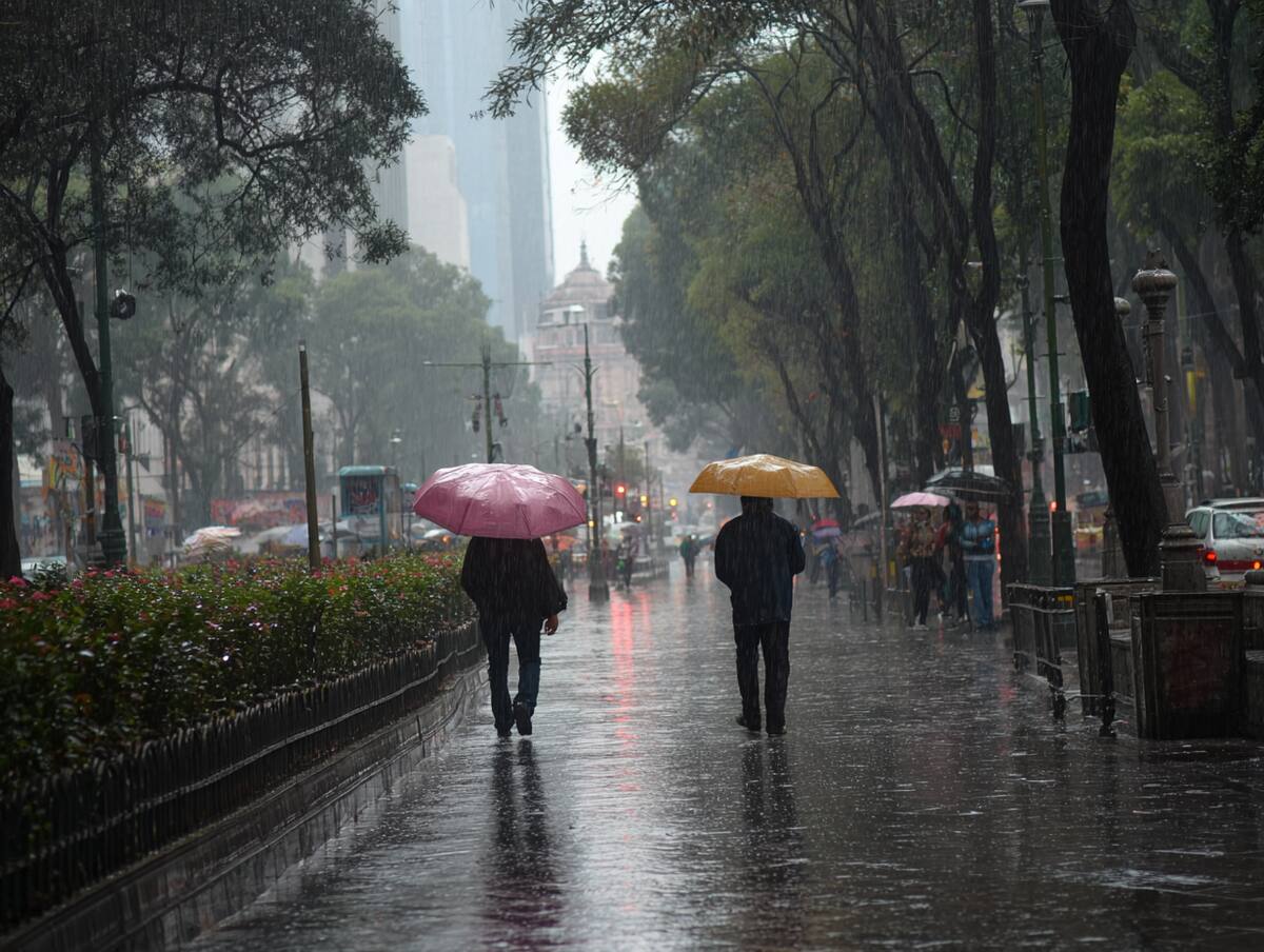 El frente frío también incrementará la velocidad del viento.