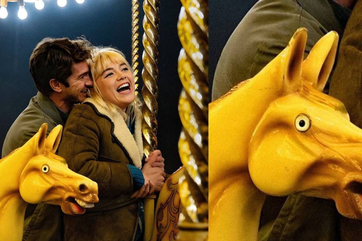 La nueva imagen promocional de ‘We live in Time’ se convierte en un meme instantáneo