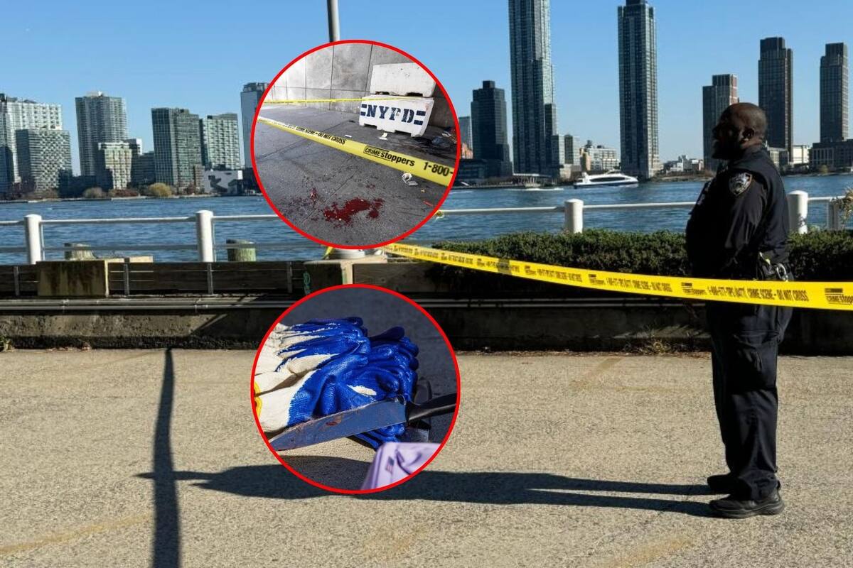 Ataque al azar con cuchillo en Nueva York deja dos muertos y una mujer herida de gravedad