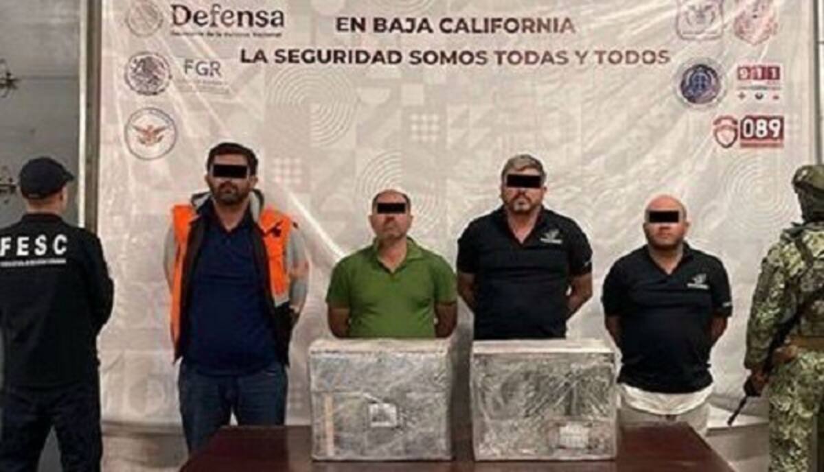Los cinco detenidos pertenecen a la fracción de los Mayos del cártel de Sinaloa.