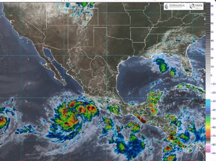 Tormenta tropical Priscilla se forma en el Pacífico; amenaza con lluvias intensas y vientos en costas de Occidente