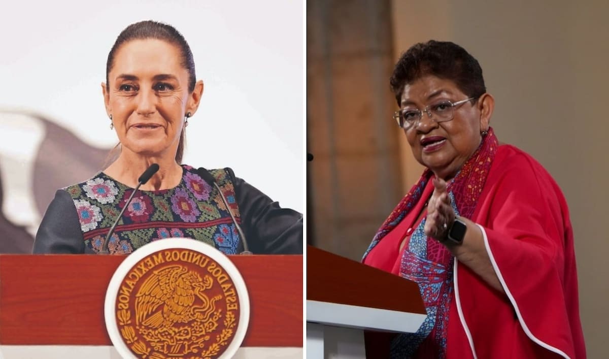 Claudian Sheinbaum Pardo y Ernestina Godoy