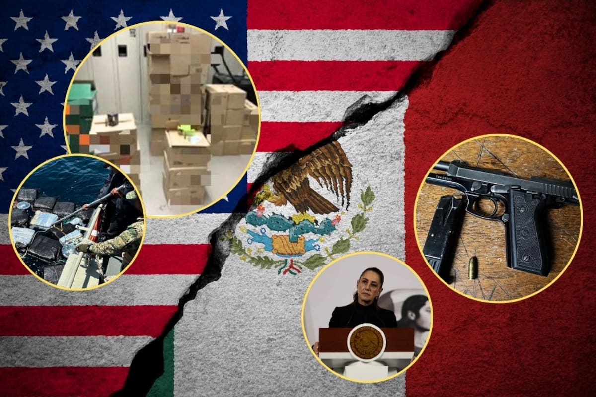 “No todo es hacia afuera”: Sheinbaum exige a Estados Unidos hacer su parte contra armas, distribución de droga y lavado de dinero
