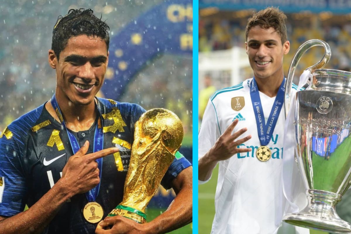 ¿Cuántos títulos ganó Raphael Varane durante toda su carrera?