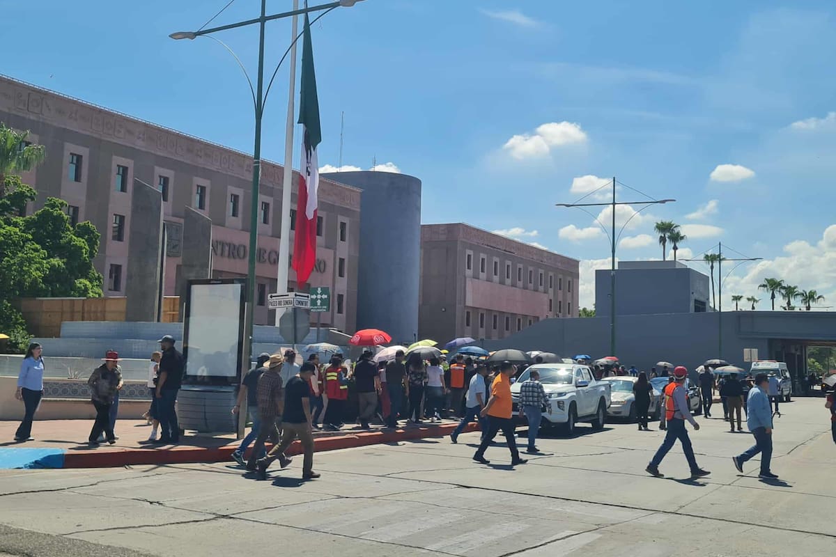 Mensaje amenazante contra el SAT en Centro de Gobierno genera alerta y movilización de la Policía en Hermosillo