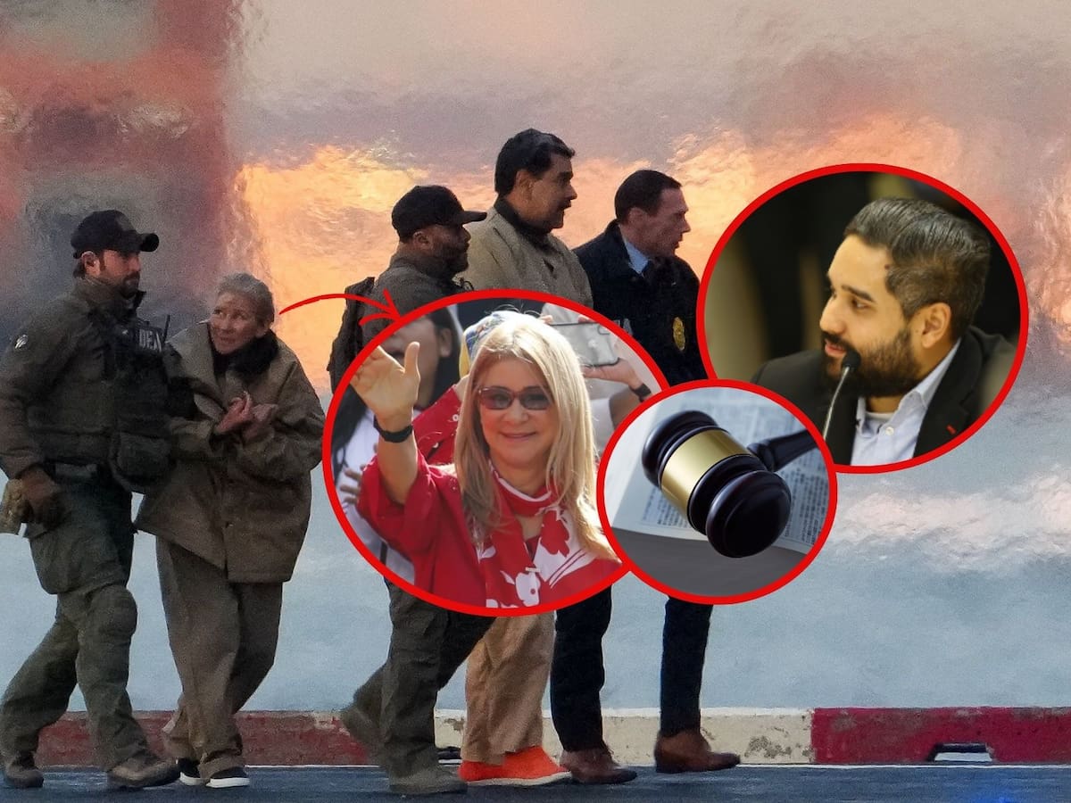 EEUU amplía la ofensiva judicial: no solo va contra Nicolás Maduro, también contra su esposa, su hijo y familiares cercanos. | Crédito: REUTERS/Especial/Canva