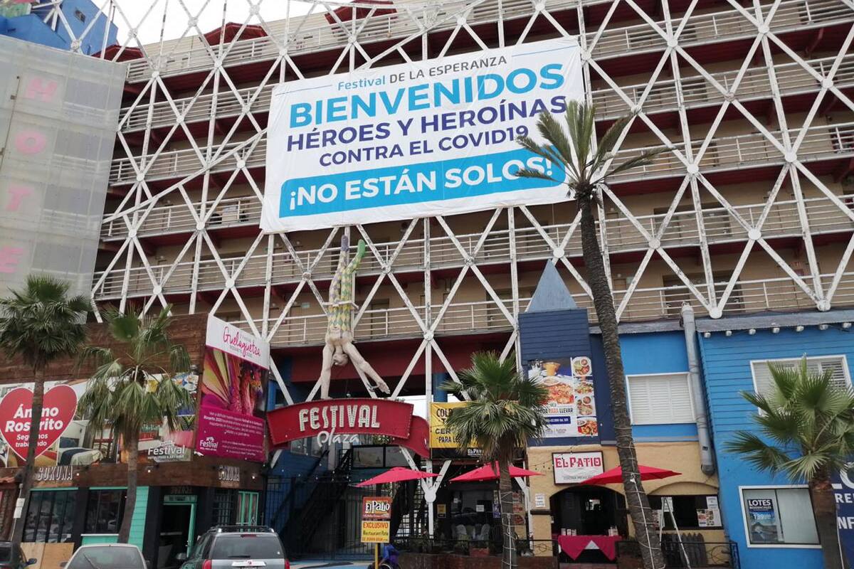 Alberga hotel de Rosarito a personal de salud de manera gratuita