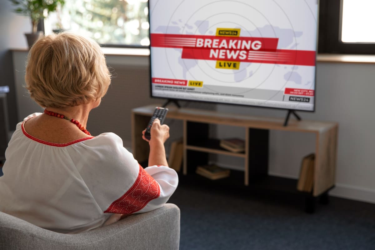 La limpieza de la televisión, con productos equivocados, puede causar daños a la pantalla | Foto: Freepik