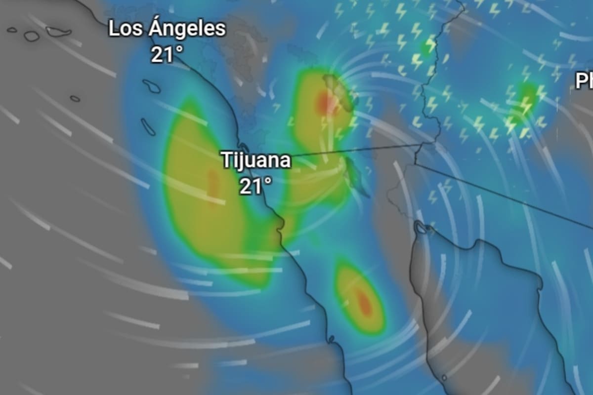 Activan alerta preventiva en Baja California por huracán Rachel