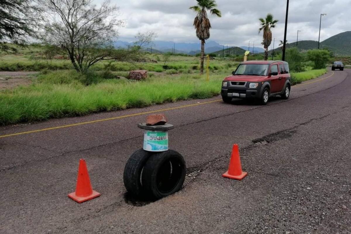 Guaymas no contempla resarcir daños por baches a los automovilistas
