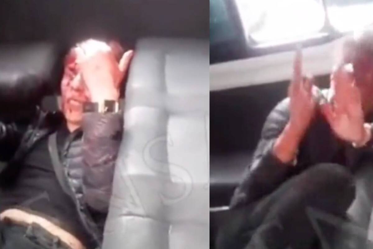 "Aquí está la rata": Pasajeros golpean a ladrón que intentó asaltar una combi en Edomex