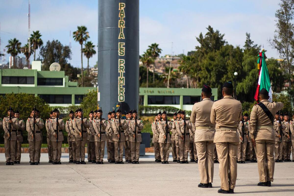 Toman protesta 108 jóvenes al realizar servicio militar