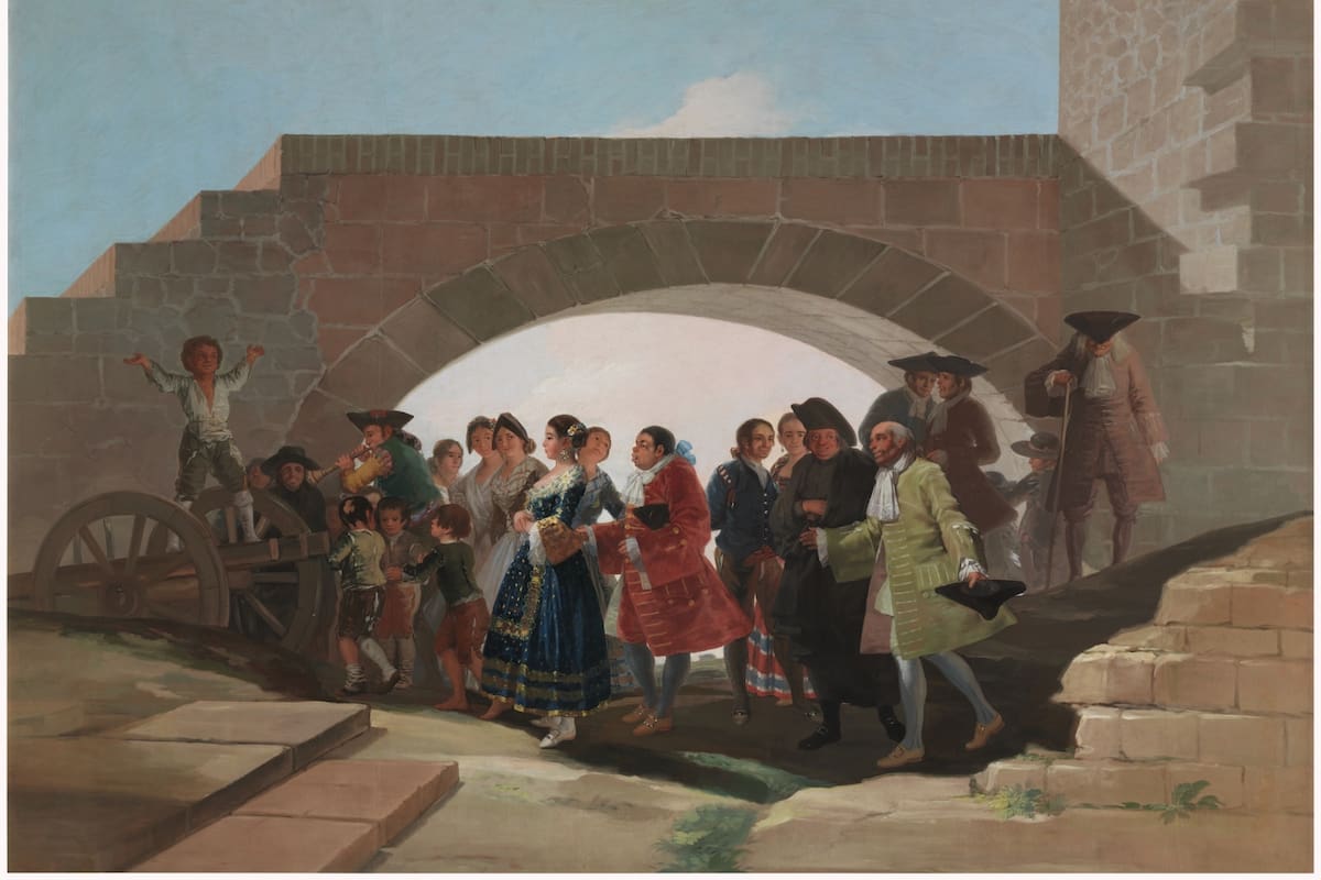 Una boda campestre entre risas y críticas: la escena nupcial que Goya pintó para el rey