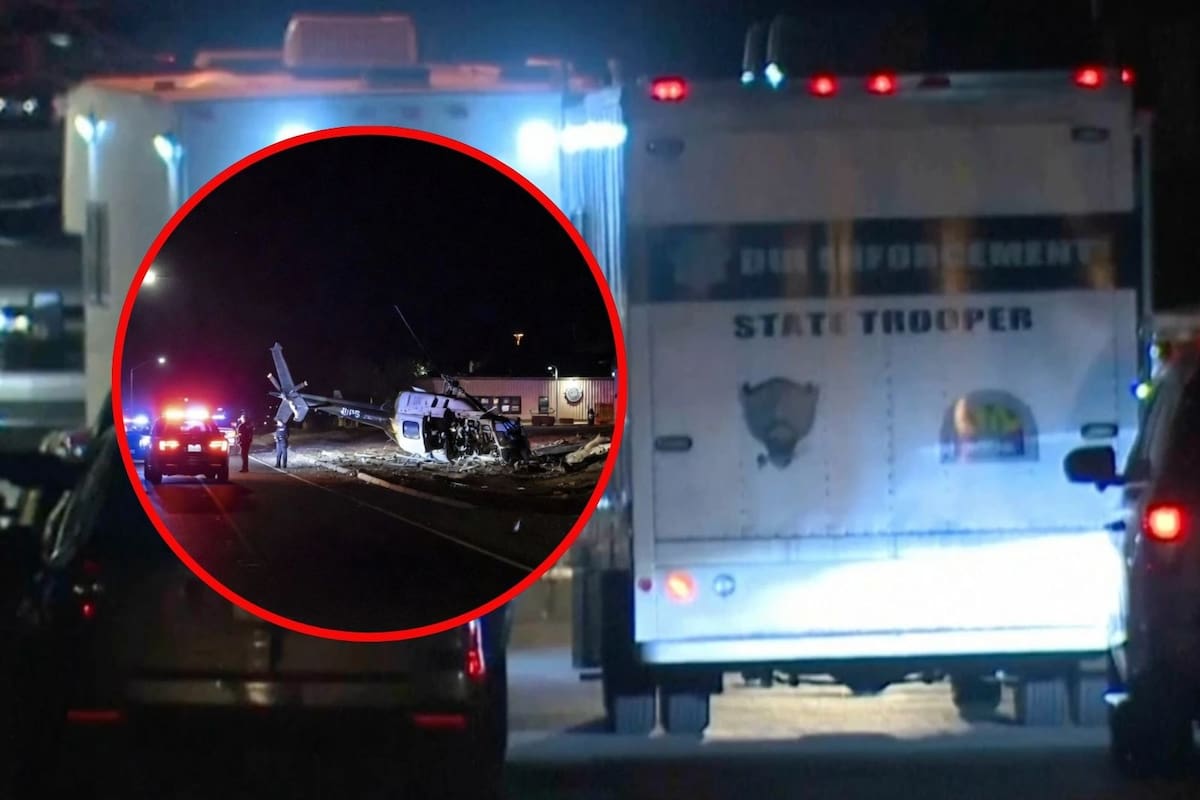 Accidente aéreo durante operativo por tirador en Flagstaff, Arizona: helicóptero del Departamento de Seguridad Pública cae, deja dos muertos y activa pesquisa de la NTSB
