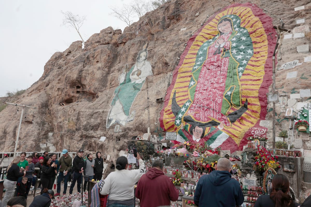 La historia detrás de la imagen en el Cerrito de la Virgen de Guadalupe de Hermosillo: el mural que un danés pintó para agradecer a México