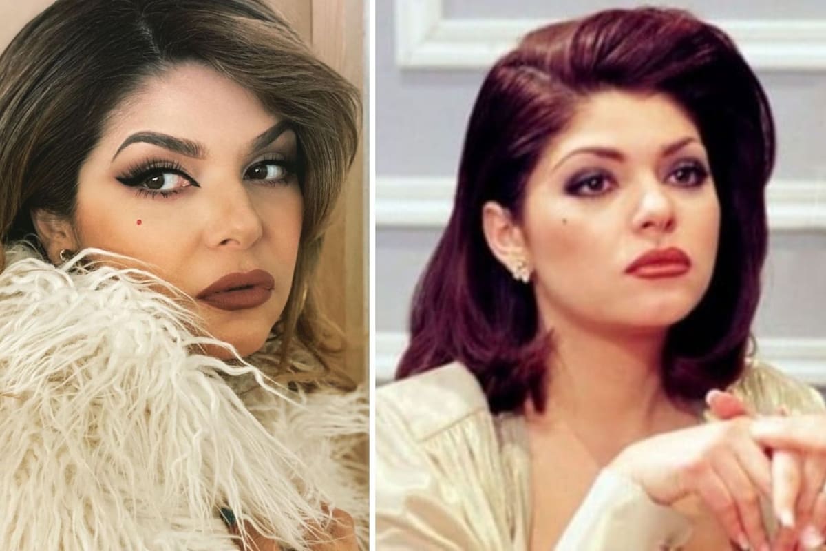 Itatí Cantoral recrea el look de Soraya Montenegro, a dos décadas de 'María la del barrio'