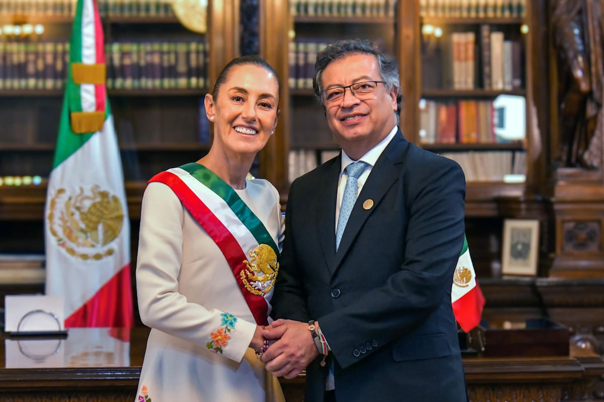 Petro afirmó que Sheinbaum lo invitó a quedarse en México con motivos académicos pero él prefirió vivir en Colombia
