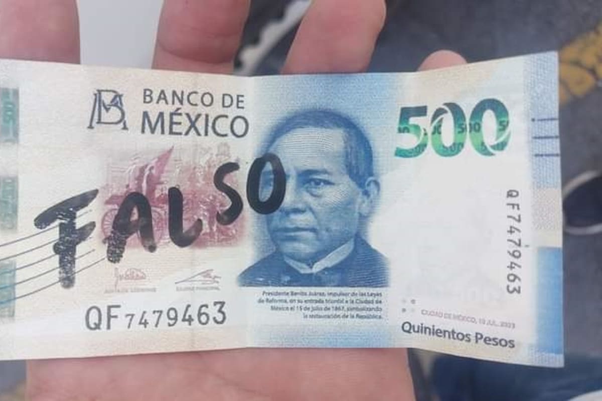 Así puedes detectar si un billete es falso