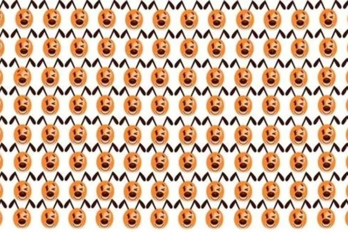 Reto Visual: Encuentra al emoji de perro diferente