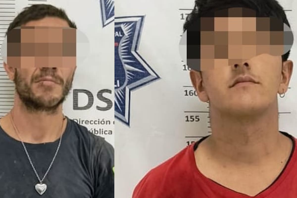 Sorprenden a dos hombres robando en tienda; uno tenía orden de aprehensión vigente