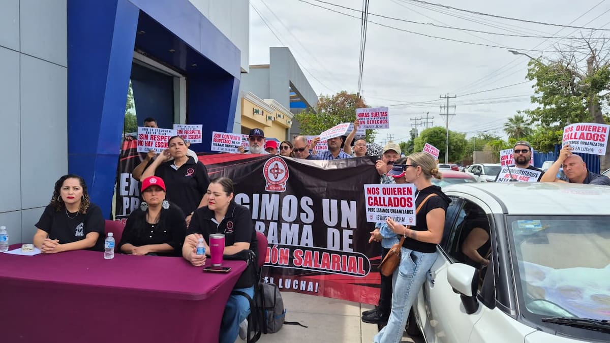 Staus frena reunión con Unison; señala falta de condiciones para negociar y pide diálogo en sede pública