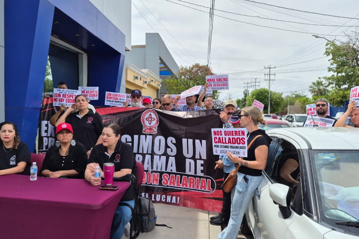 Staus frena reunión con Unison; señala falta de condiciones para negociar y pide diálogo en sede pública