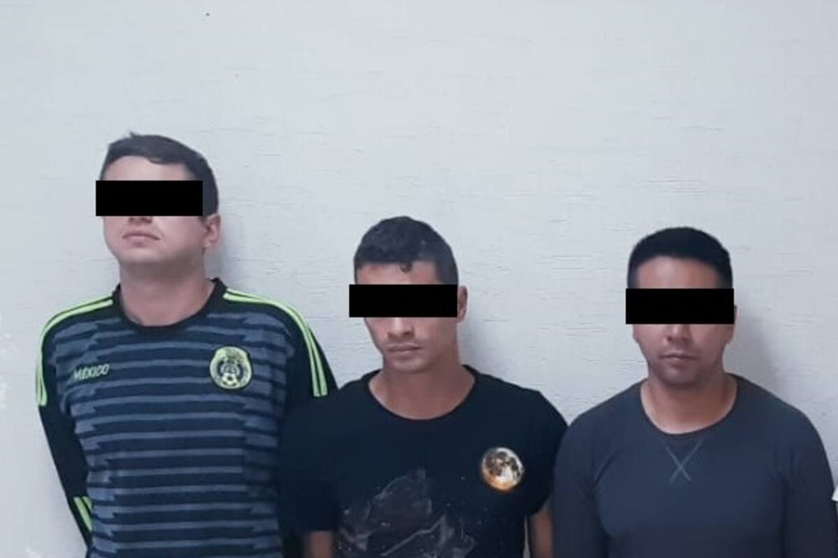 Cuatro colombianos detenidos en Hermosillo por ladrones