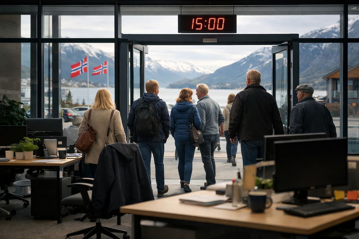 Mientras México reducirá la jornada a 40 horas, en Noruega ya buscan trabajar solo 4 días a la semana