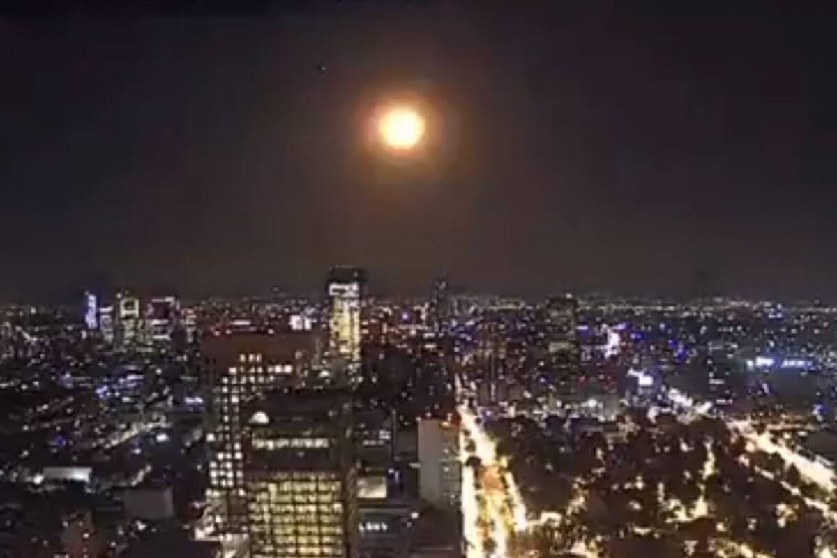 Fue un bólido y no un meteoro el fenómeno captado en varios estados: UNAM
