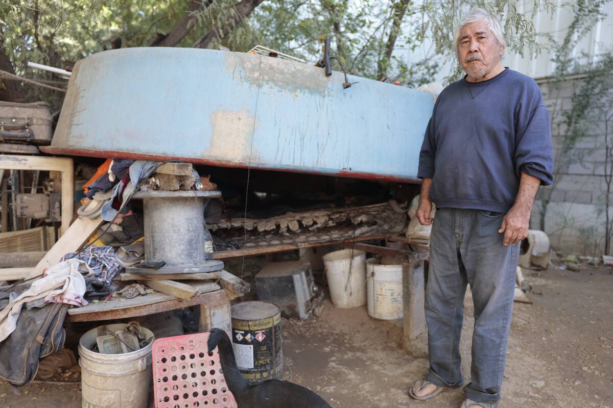 Cobertón Navideño 2024: Porfirio duerme a la intemperie y le faltan cobijas
