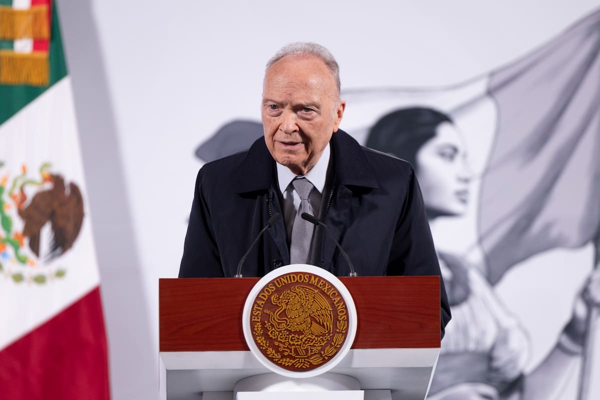 ARCHIVO: Alejandro Gertz Manero, fiscal General de la República, en la "Conferencia del Pueblo" del 11 de marzo del 2025. | Crédito: Presidencia
