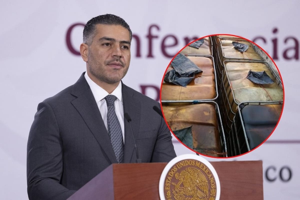 Omar García Harfuch anuncia ‘golpe’ contra una de las principales redes de huachicol en México; aseguran 61 pipas, armas, dinero y equipos tecnológicos