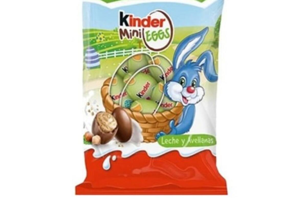 Cofepris alerta por contaminación por salmonella de “Kinder mini eggs”
