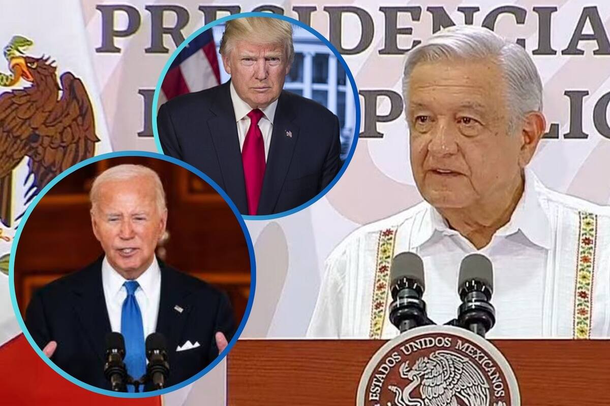 AMLO asegura que Biden y Trump “cambiaron el tono” respecto a México en el debate