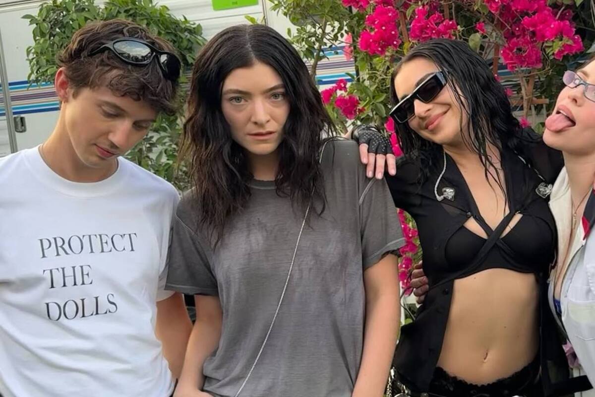 Billie Eilish, Lorde y Troye Sivan acompañan a Charli xcx en Coachella
