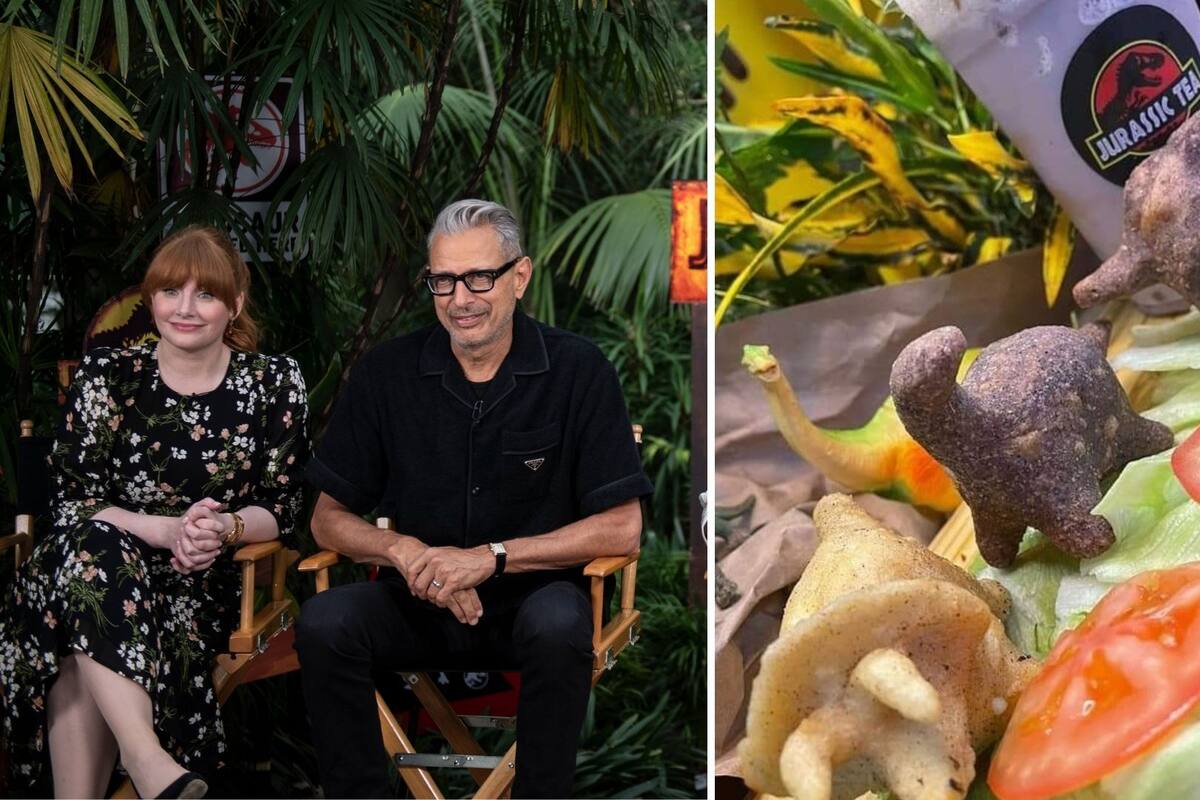 Elenco de Jurassic World aprende a hacer dinoquesadillas
