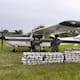 Gabinete de Seguridad asegura una avioneta con 636 kilos de cocaína en Emiliano Zapata, Tabasco