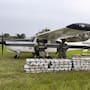 Gabinete de Seguridad asegura una avioneta con 636 kilos de cocaína en Emiliano Zapata, Tabasco