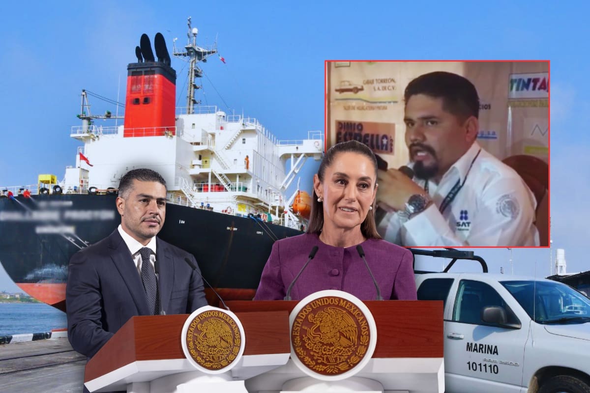 ¿Quién es Francisco Javier Antonio Martínez? Funcionario del SAT y Aduanas es vinculado a megabuque que vino de EEUU con miles de litros de diésel ilegal y a red de tráfico de huachicol