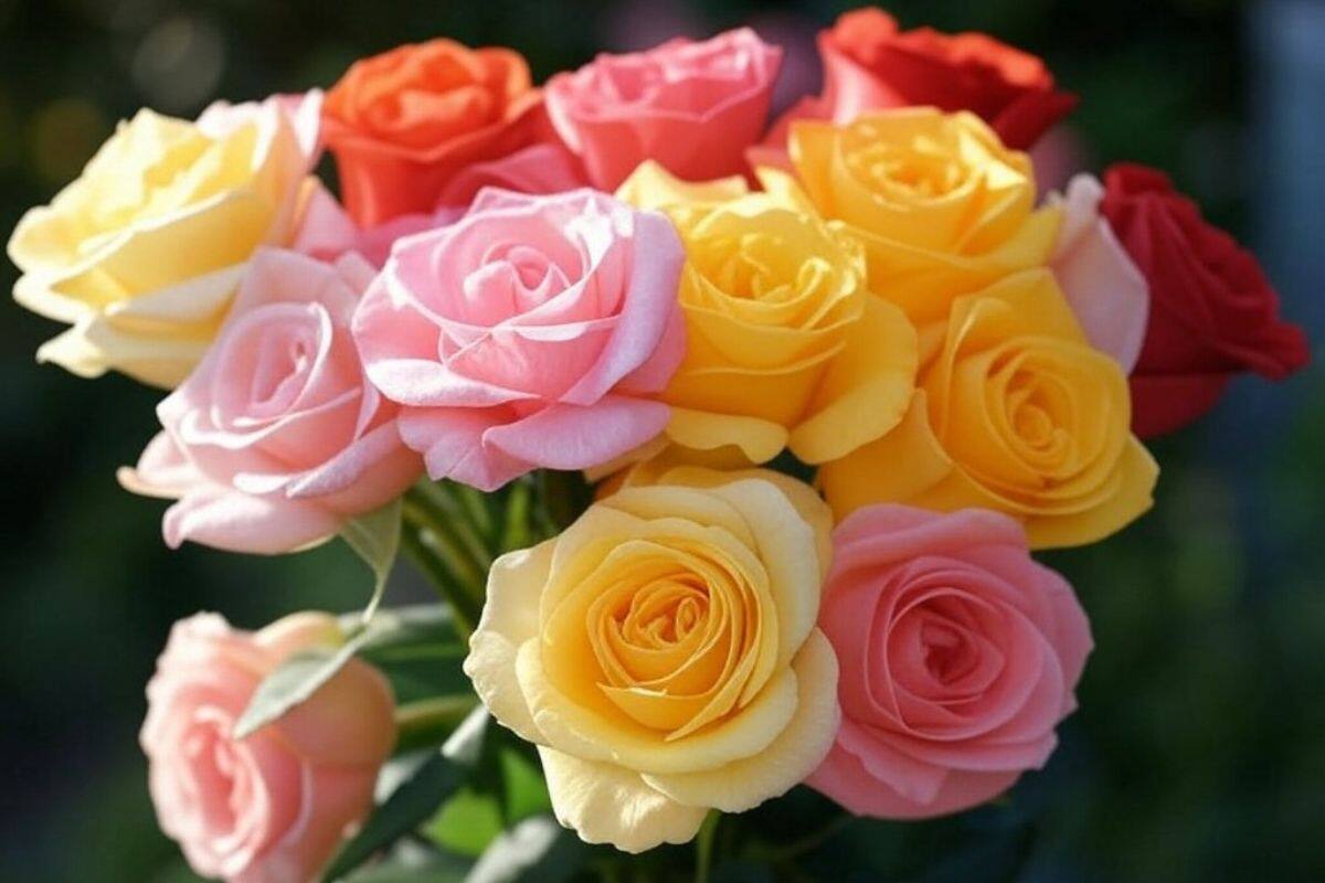 ¿Qué significa el color de las rosas que me regaló?