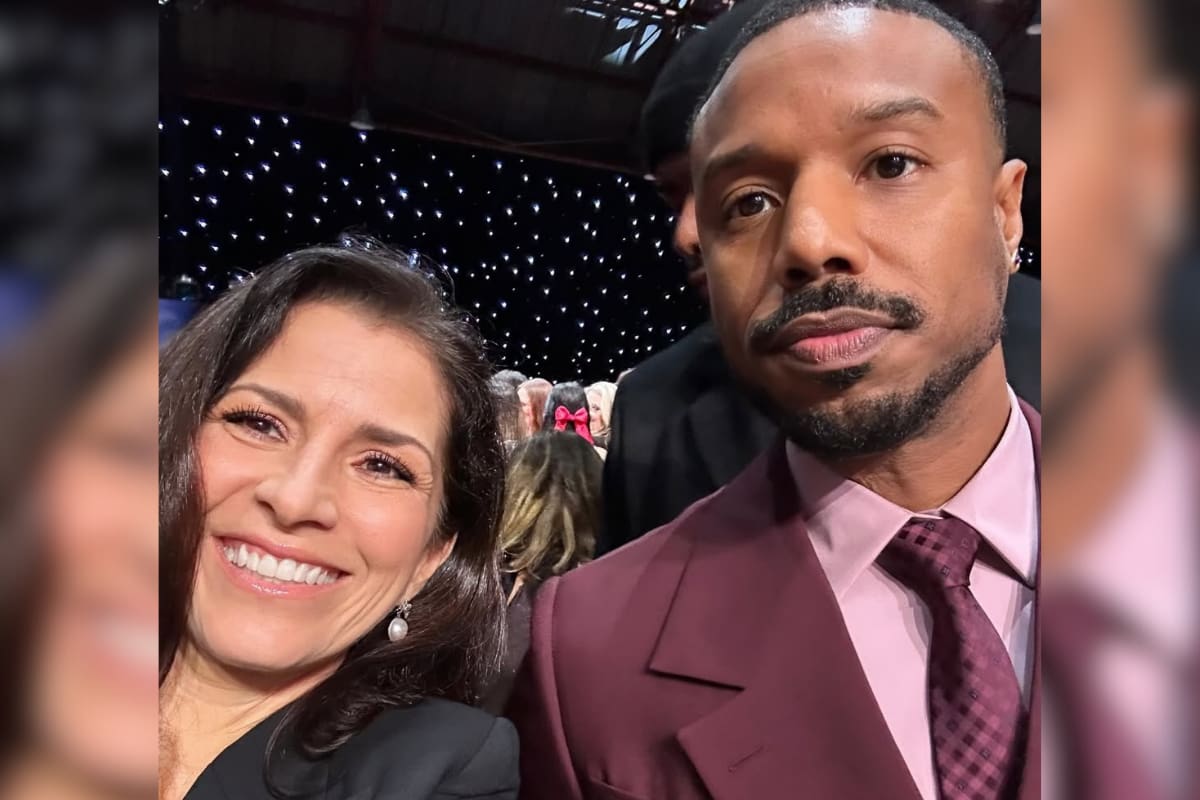 Alessandra Rosaldo pide foto a Michael B. Jordan y desata burlas: “Se ve super contento”