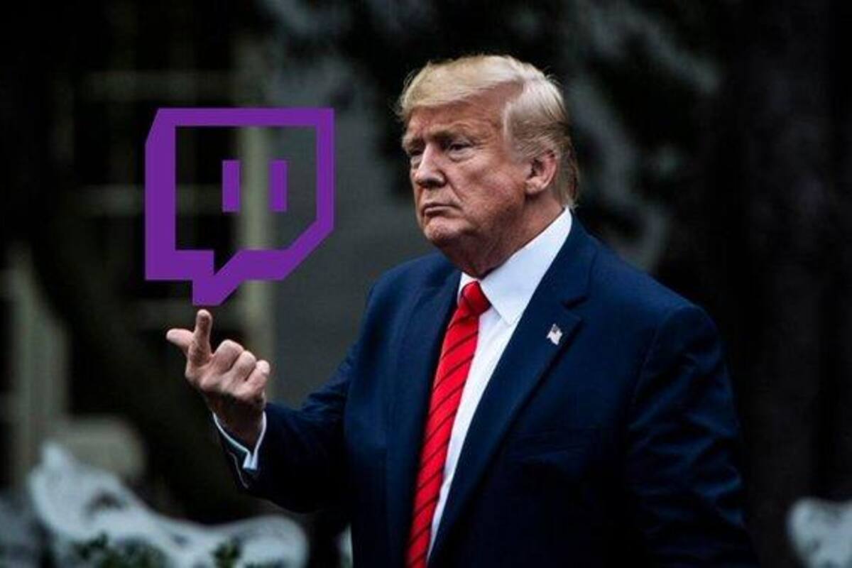 Twitch suspende el canal de Donald Trump por discurso de odio