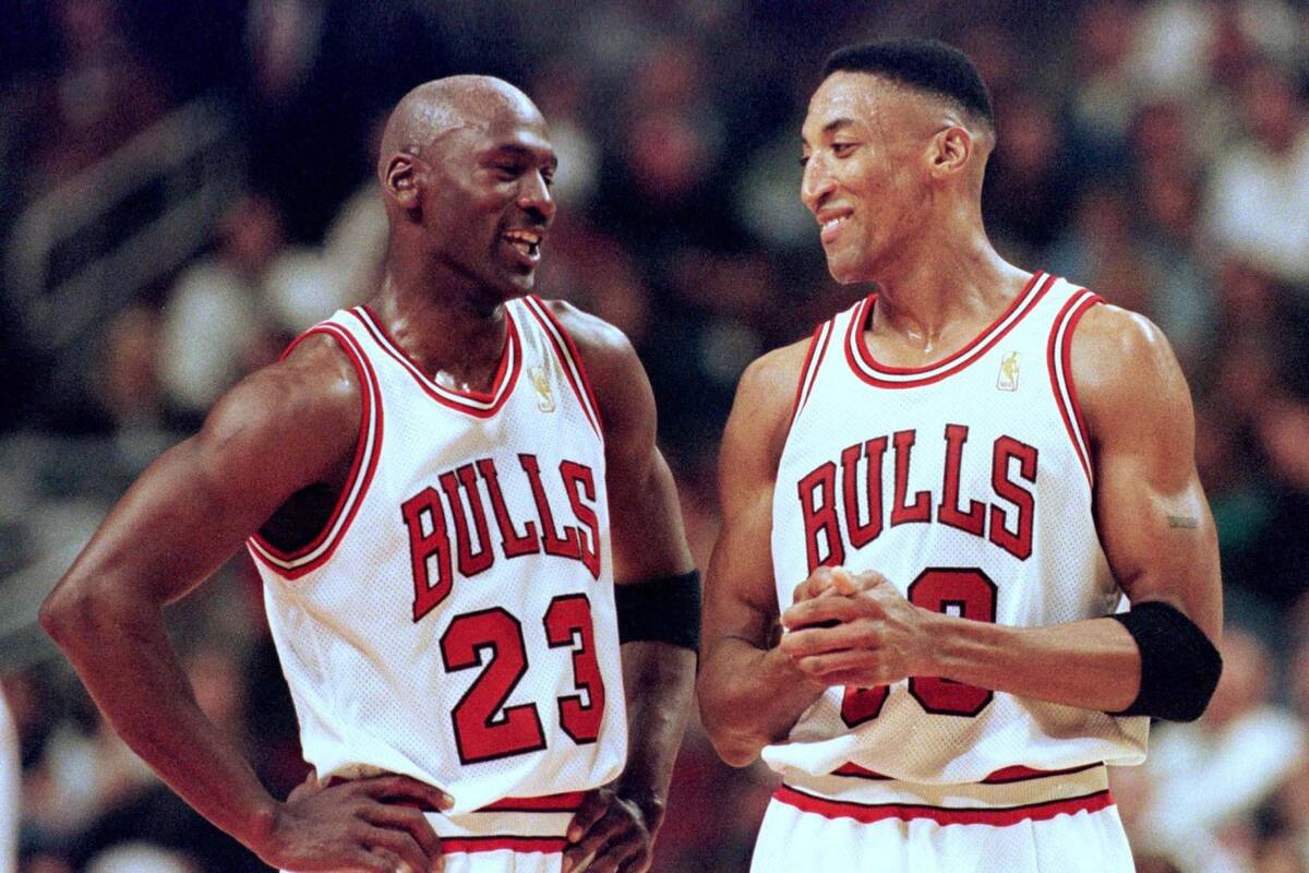 Scottie Pippen dice no estar enojado con Michael Jordan por lo visto en The Last Dance