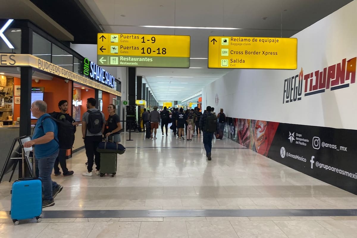 Suma Aeropuerto de Tijuana 5 millones de viajeros en 2025