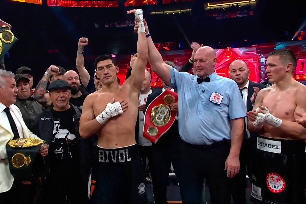 ¿Cómo le fue a Dmitry Bivol ante Michael Eifert tras exponer sus títulos AMB y FIB de peso semipesado?
