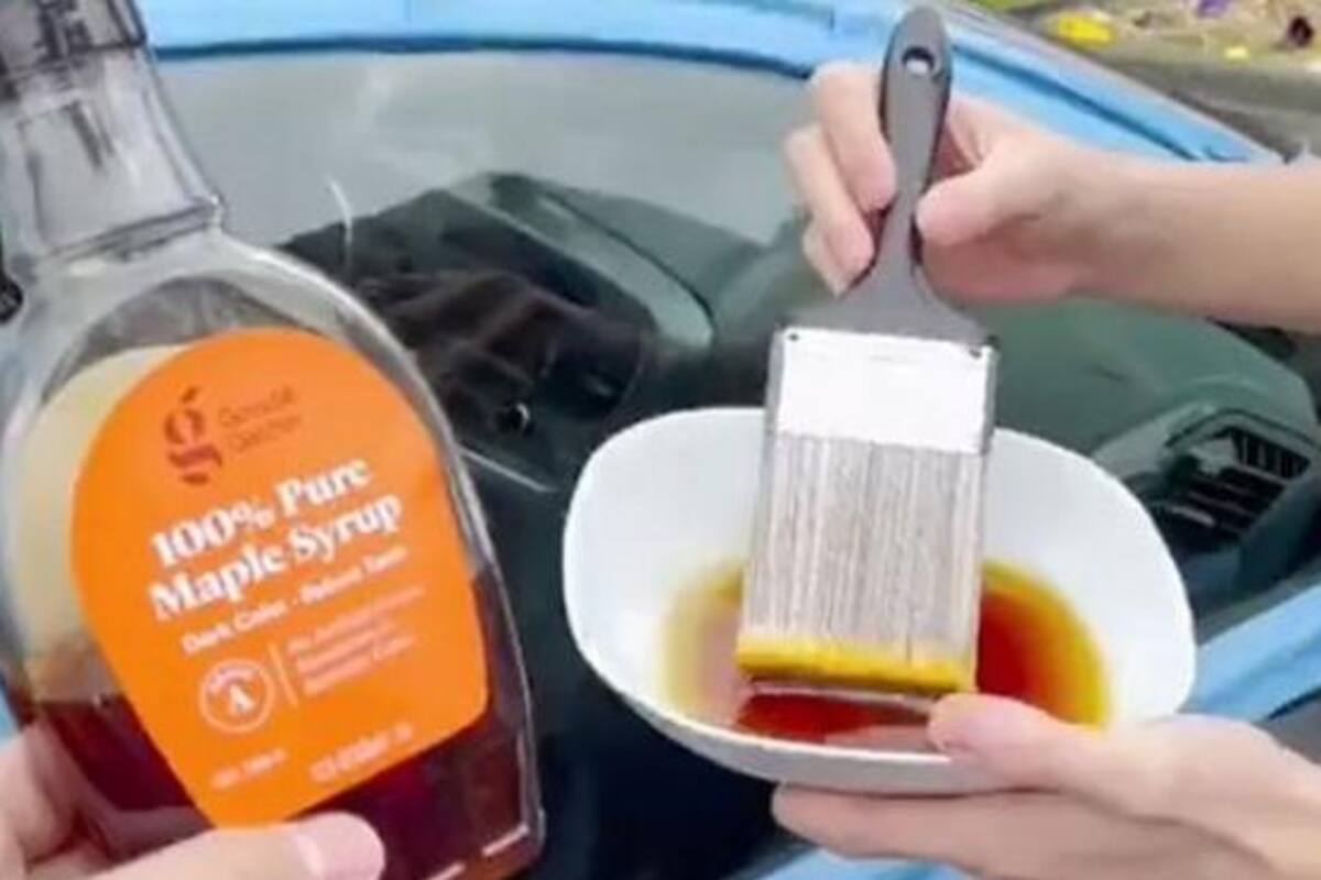 Truco casero de TikTok para pintar los cristales del carro