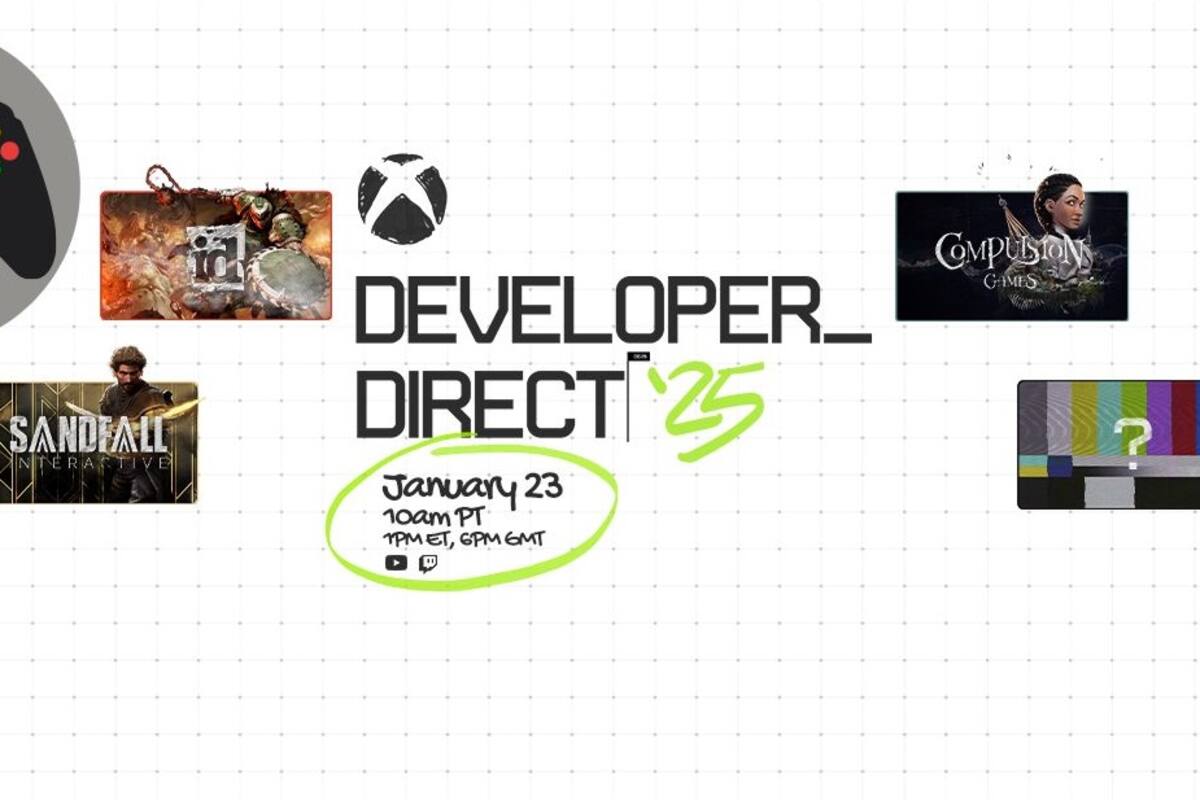 Developer Direct 2025: Xbox confirma el evento para el 23 de enero