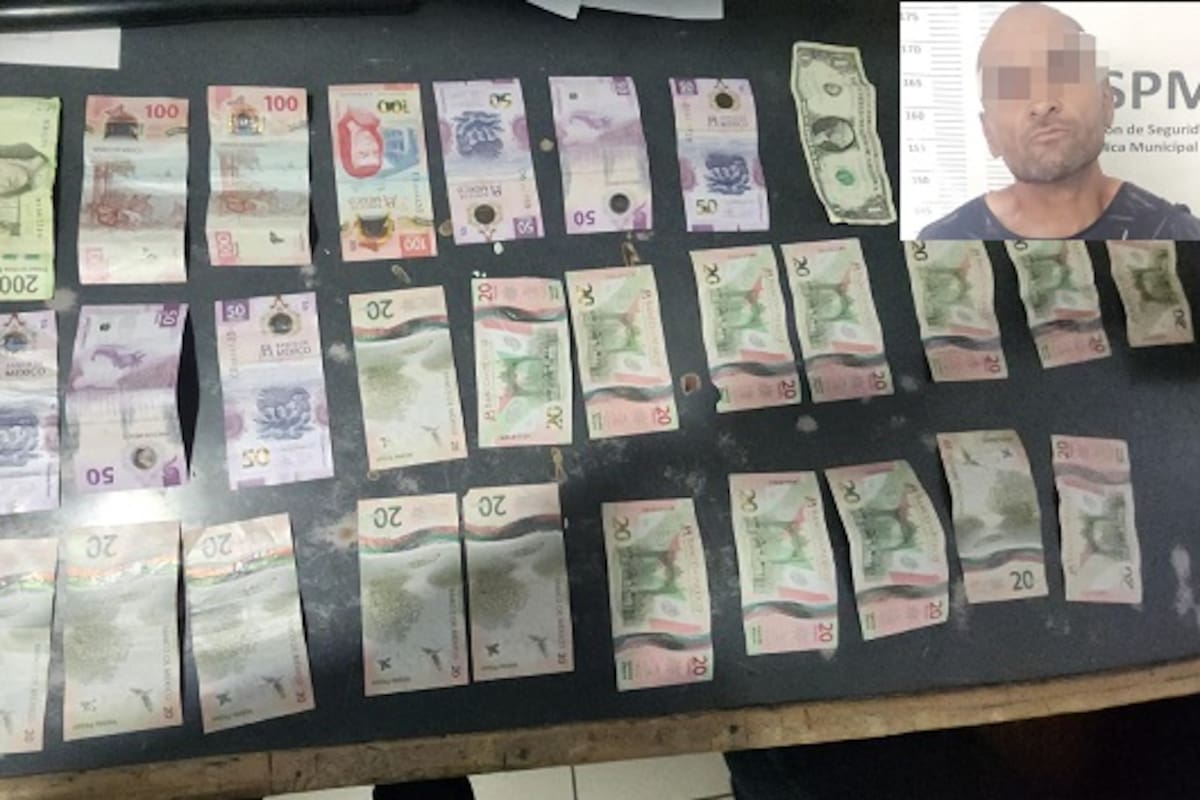 Amenaza con un desarmador a empleado de vivero y le roba 1,400 pesos