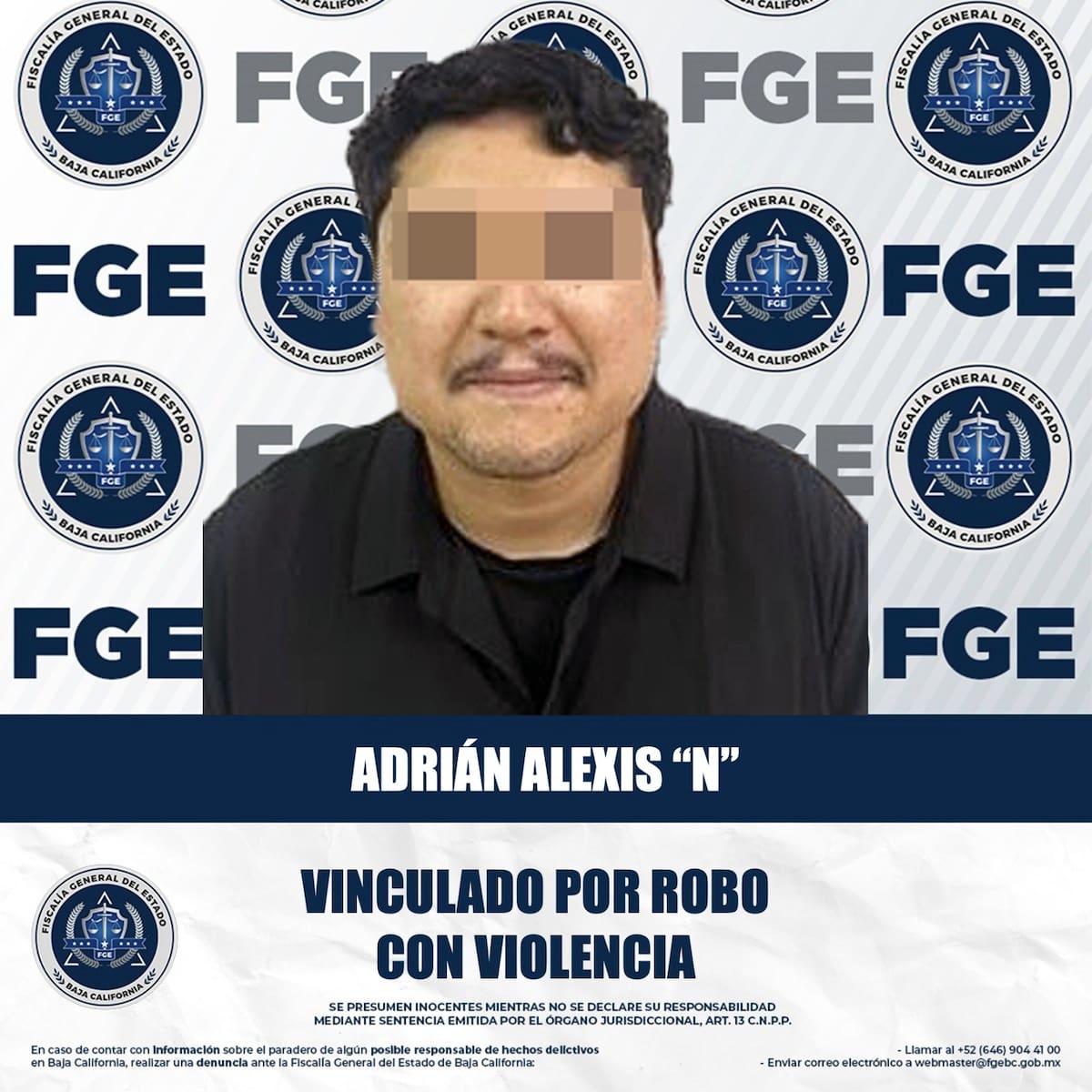 José Ángel “N” fue vinculado a proceso por abuso sexual agravado contra una menor de edad y permanecerá en prisión preventiva oficiosa. Foto: Cortesía