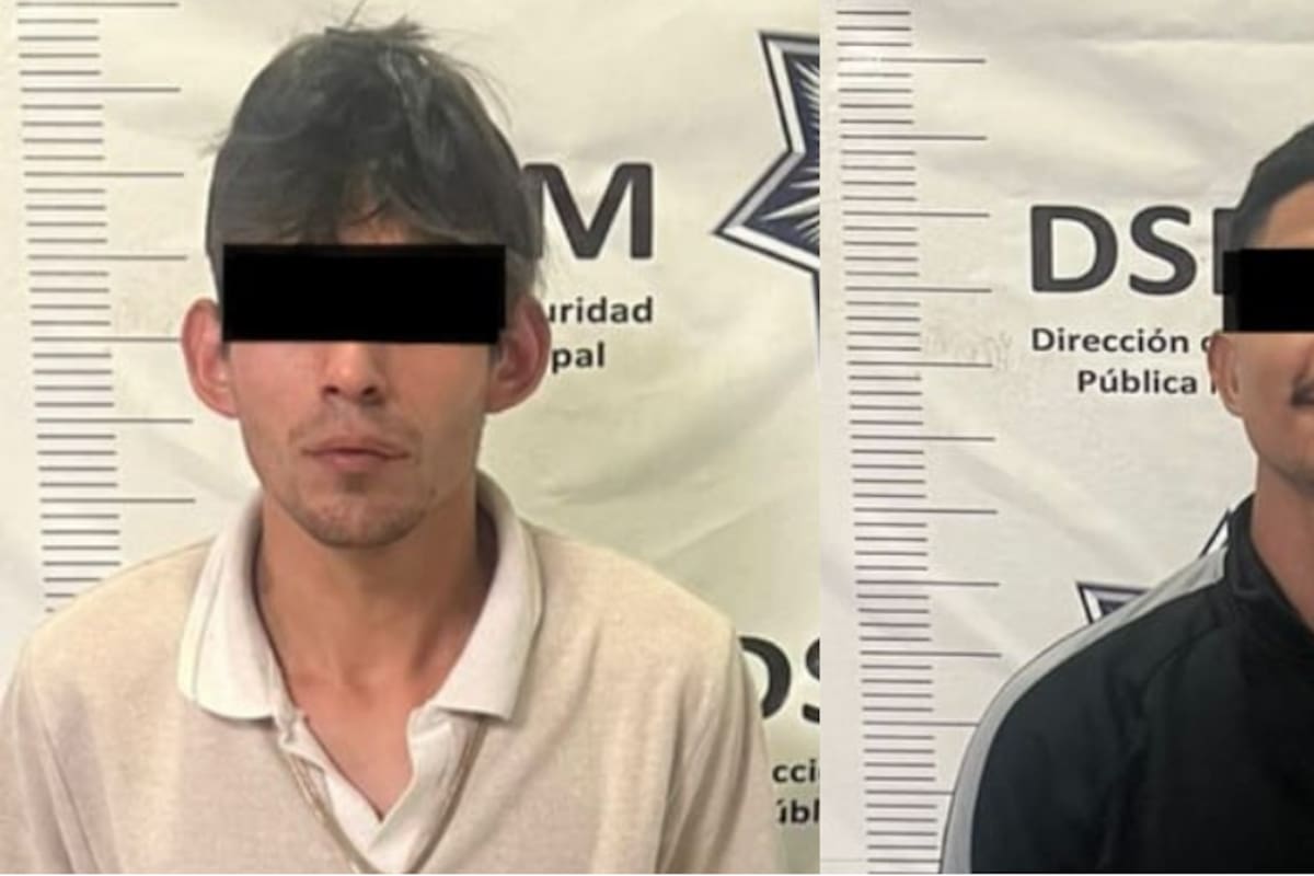 Caen dos hombres armados; uno era buscado por robo con violencia